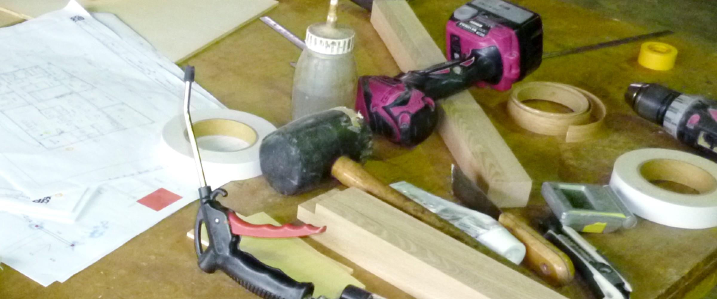 鷹巣木工の工場